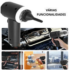 Mini Aspirador De Pó Automotivo Profissional 6000PA 120W - OFERTA DO DIA