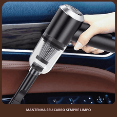 Mini Aspirador De Pó Automotivo Profissional 6000PA 120W - OFERTA DO DIA