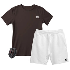 Kit Camiseta e Short Moletom + Brinde