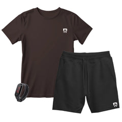 Kit Camiseta e Short Moletom + Brinde