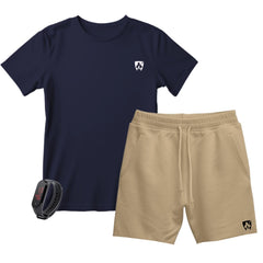 Kit Camiseta e Short Moletom + Brinde