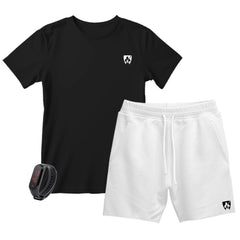 Kit Camiseta e Short Moletom + Brinde